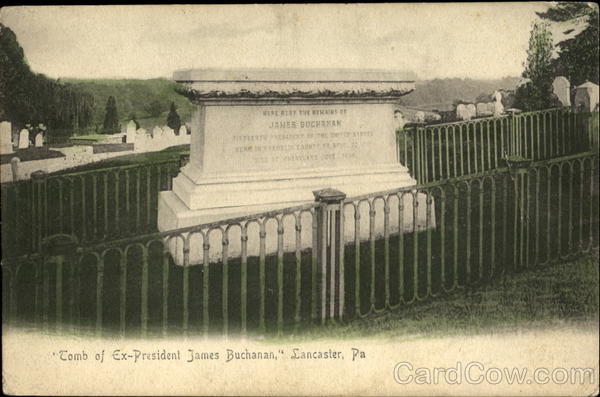 Tomb Of Ex-President James Buchanan Lancaster Pennsylvania