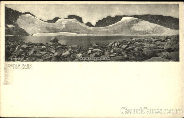 Hallett's Glacier, Estes Park Scenic Colorado Glacier National Park