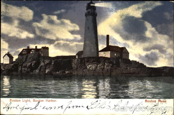 Boston Light, Boston Harbor Massachusetts
