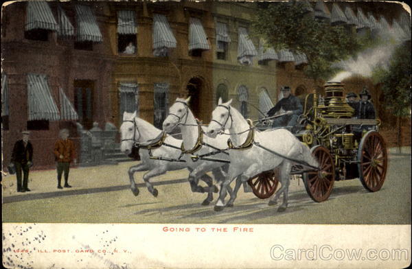 Going To The Fire Firemen
