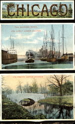 The Chicago River Postcard