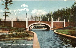 The Bridge Georgian Court Postcard