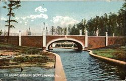 The Bridge Georgian Court Postcard