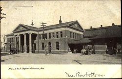 P. C. C. & St. L. Deport Postcard