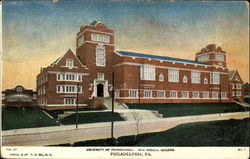 New Medical Building, University Of Pennsylvania Philadelphia, PA Postcard Postcard