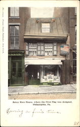 Betsy Ross House Philadelphia, PA Postcard Postcard