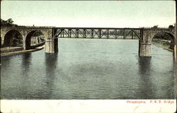 P. R. R. Bridge Postcard