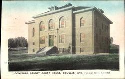 Converse County Court House Postcard