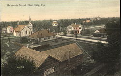 Reynolds Street Plant City, FL Postcard Postcard