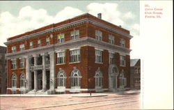 Creve Coeur Club House Peoria, IL Postcard Postcard