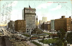 Public Square Cleveland, OH Postcard Postcard