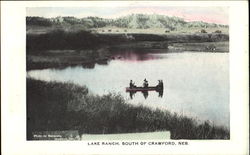 Lake Ranch Crawford, NE Postcard Postcard