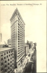 The Majestic Theatre & Building Postcard
