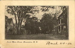 South Main Street Postcard