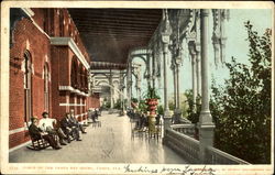 Porch Of The Tampa Bay Hotel Postcard