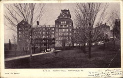 S. N. S. North Hall Postcard