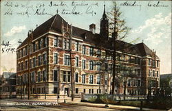 High School Scranton, PA Postcard Postcard