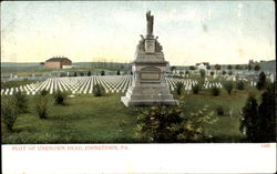 Plot Of Unknown Dead Johnstown, PA Postcard Postcard