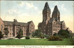 Buffalo State Hospital Postcard