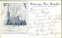 First Congregational Church Postcard