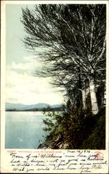 Pontoosuc Lake Postcard