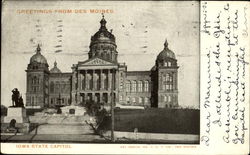 Greetings From Des Moines, n Postcard
