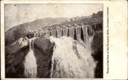 Flume At Big Dam On Big Thompson River Postcard