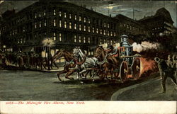 The Midnight Fire Alarm Postcard