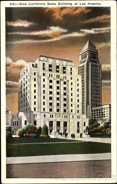 New California State Building Los Angeles