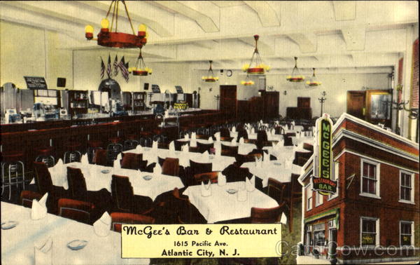 Mcgee's Bar& Restaurant, 1615 Pacific Ave Atlantic City New Jersey