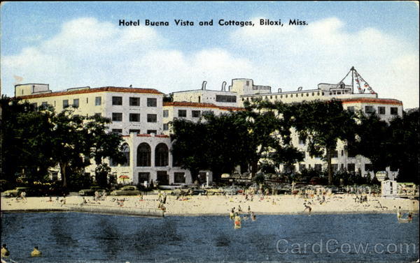 Hotel Buena Vista And Cottages Biloxi Mississippi