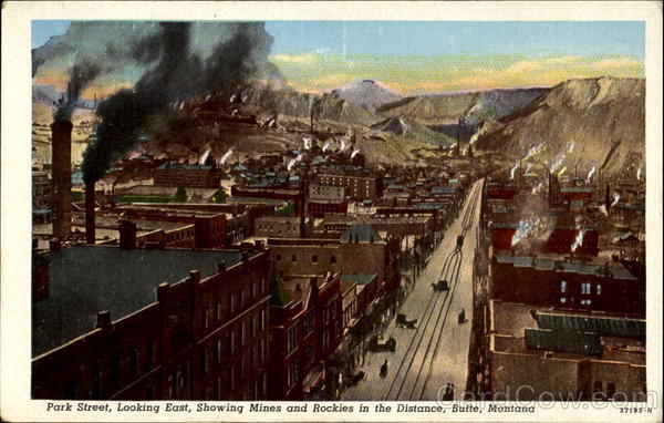 Park Street Butte Montana