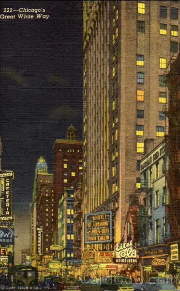 Chicago's Great White Way Illinois