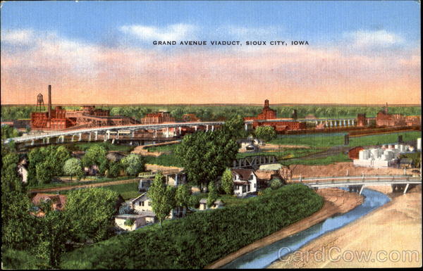 Grand Avenue Viaduct Sioux City Iowa