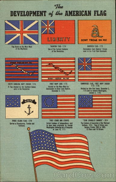 The Development Of The American Flag Flags