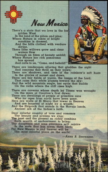 New Mexico Scenic Native Americana