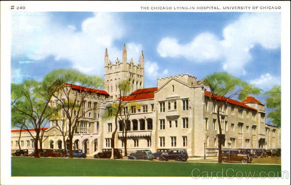 The Chicago Lying In Hospital, University Of Chicago Illinois