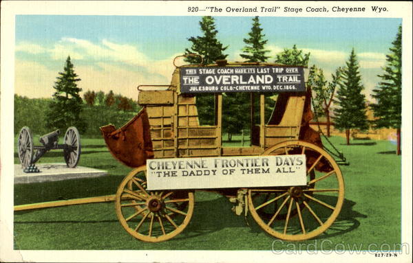 The Overland Trail Sage Coach Cheyenne Wyoming