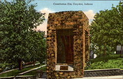 Constitution Elm Corydon, IN Postcard Postcard