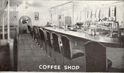 Coffee Shop Postcard