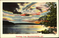 Greetings From Brandenburg Postcard