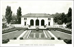 Aztec Garden And Annex Postcard