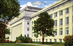 James B. Angell Hall, University Of Michigan Postcard