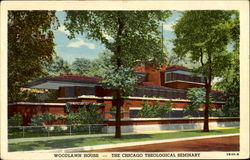 Woodlawn House, 5757 Woodlawn Avenue Chicago, IL Postcard Postcard