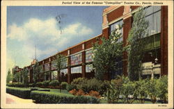 Partial View Of The Famous Caterpillar Tractor Co. Peoria, IL Postcard Postcard
