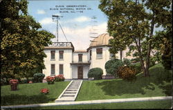 Elgin Observatory Illinois Postcard Postcard