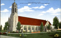 Dowd Memorial Chapel Boys Town, NE Postcard Postcard