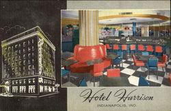 Hotel Harrison, Capitol Avenue at Market Street Postcard