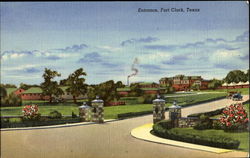 Entrance Fort Clarke, Fort Clarke Postcard