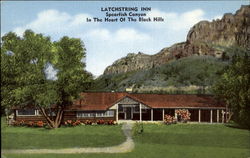 Latchstring Inn Spearfish, SD Postcard Postcard